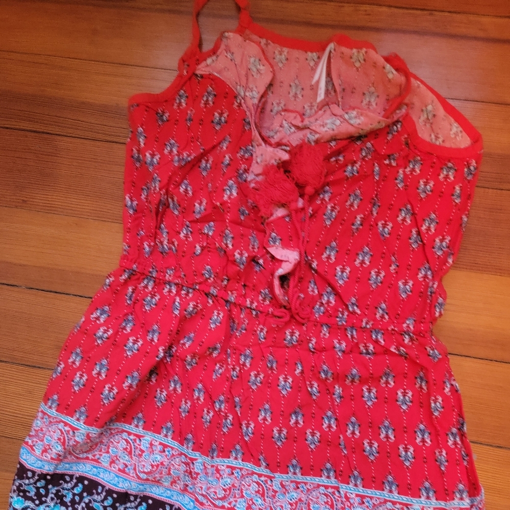 red jumper